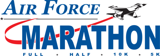 image description
New AIR FORCE MARATHON logo ...